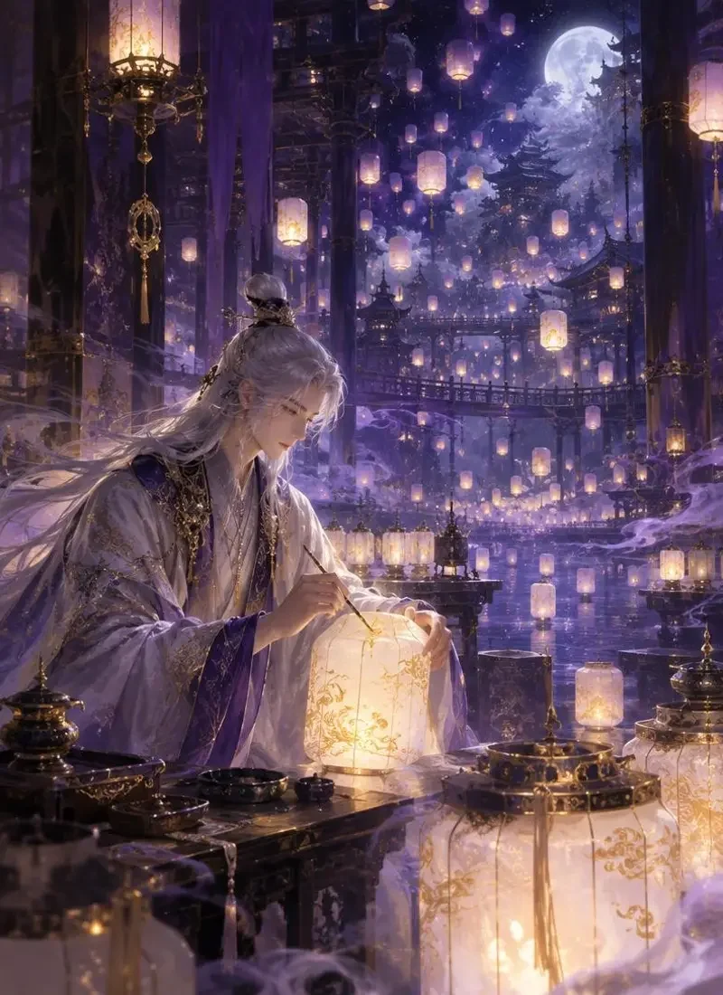 灯纸上的名字封面｜仙门浮灯精选剧目